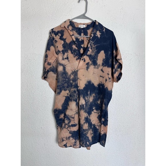 Silence + noise tie dye oversized tunic - Picture 1 of 7